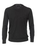 Casa Moda V Neck Sweater, Charcoal Grey image