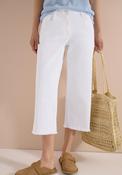 Cecil Cropped Leg Denim Jeans, White image