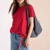 Cecil Tie Trim Detail Top, Red