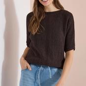 Cecil Knitted Sweater, Brown image