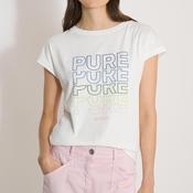 Cecil Slogan T-Shirt, White Multi