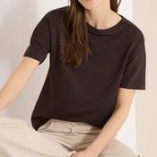 Cecil Shoulder Detail T-Shirt, Brown