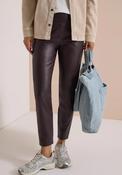 Cecil Faux Leather Leggings, Wine image