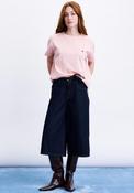 FRNCH Culotte Wide Leg Jeans, Dark Blue image