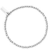ChloBo Dainty Sparkle Bracelet, Silver image