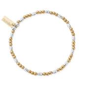 ChloBo Dainty Sparkle Bracelet, Gold &amp; Silver image