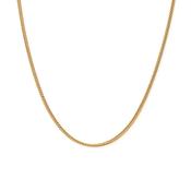 ChloBo Men's Fox Tail Chain Necklace, Gold