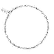ChloBo Men’s Rhythm of Water Bracelet, Silver