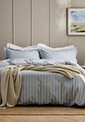 Christy Calder Stripe Duvet Set, Blue image
