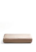 Christy Cotton Sateen 400TC Deep Fitted Sheet, Taupe image