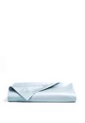 Christy Cotton Sateen 400TC Flat Sheet, Ice Blue image