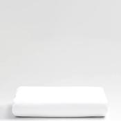 Christy Cotton Sateen 400TC Deep Fitted Sheet, White image