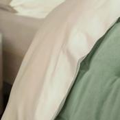 Christy Classic Sateen Flat Sheet, Ivory image