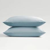 Christy Classic Sateen Standard Pillowcase Pair, Ice Blue image