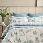 Christy Thistle Duvet Cover Set, Teal