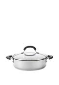 Circulon Total Stainless Steel Sauteuse Pan, 30cm image