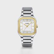 Cluse Men’s Quadrus Two-Tone Multifunction Watch, Gold &amp; Silver image