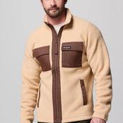 Columbia Men’s Juniper Peak™ Fleece Jacket, Cream &amp; Brown image