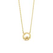 Seala 13mm Claddagh Necklace, Gold image