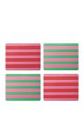 Creative Tops Stripe Print Medium Placemats, Set of 4