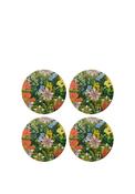 Creative Tops Floral Premium Round Placemats, Set of 4