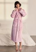 Chelsea Peers Fleece Dressing Gown, Pink image