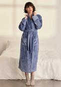 Chelsea Peers Fleece Dressing Gown, Blue image
