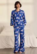 Chelsea Peers Moonlit Lion Pyjama Set, Blue image