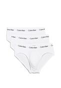 Calvin Klein Cotton Stretch 3 Pack Hip Briefs, White image