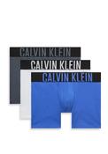 Calvin Klein 3 Pack Intense Power Boxer Briefs, Blue Multi image