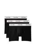 Calvin Klein Icon 3 Pack Cotton Stretch Metallic Boxer Briefs, Black Multi image