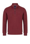 Andre Canada Quarter Zip Sweatshirt, Burgundy image