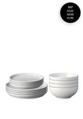 Denby Studio Blue Chalk Tableware Set, 12 Piece image