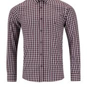 Daniel Grahame Check Shirt, Burgundy image