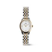 Daniel Wellington Ladies Ophelia Mini Two-Tone Watch, Gold &amp; Silver