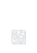 Denby Grey Floral Coasters, Set of 6