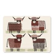 Denby Highland Cow Placemats, Set of 6 image