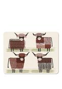 Denby Highland Cow Placemats, Set of 6 image