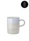 Denby Kiln Lemon Small Ridged Mug, Pale Yellow image