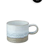 Denby Kiln Small Ridged Mug, Beige