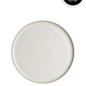 Denby Linen Round Platter, Natural image