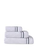 DESIGNERS GUILD Astor Hand Towel, Silver Grey image