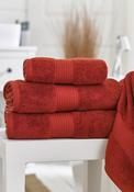 Deyongs Bliss Pima Cotton Super Soft Towels, Red image