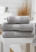 Deyongs Bliss Pima Cotton Super Soft Towels, Cloud Grey image