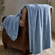Deyongs The Big One 230x270cm Throw, Dusty Blue image