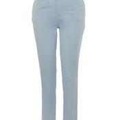 Dolcezza Straight Fit Rhinestone Detail Jeans, Blue image