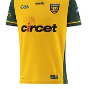 O’Neills Donegal GAA Adults Home Jersey, Amber &amp; Green