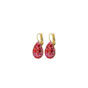 Dyrberg/Kern Betta Earrings, Red &amp; Gold image