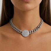Dyrberg/Kern Cosma Necklace, Silver image