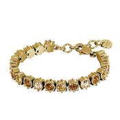 Dyrberg/Kern Courage Bracelet, Brown &amp; Gold image
